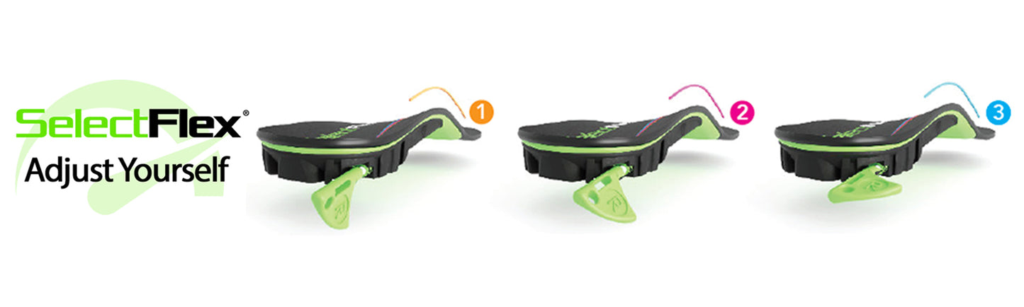 SelectFlex Adjustable Insoles for Men and Women